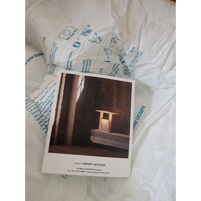 Studio Henry Wilson Polished Cast Bronze Spot Light Table Lamp For Sale - Image 16 of 17