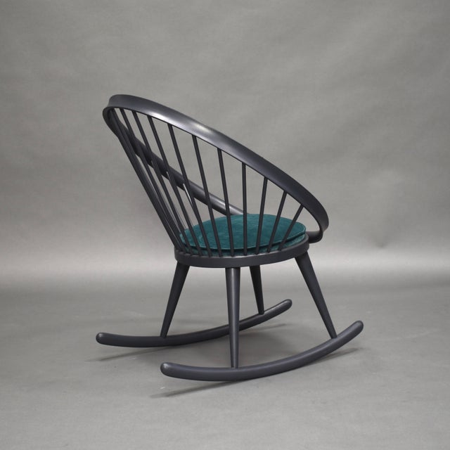 Rocking Chair by Yngve Ekström for Stol AB Sweden For Sale - Image 10 of 12