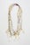 1990s Vintage 1990s Artist Made Mother of Pearl Beaded Necklace For Sale - Image 5 of 5