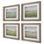 Modern Quiet Meadows Framed Prints, Set of 4 For Sale - Image 3 of 6