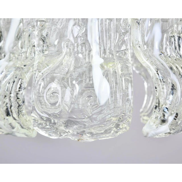 Vintage Mazzega Murano Glass Pendant For Sale In Detroit - Image 6 of 12