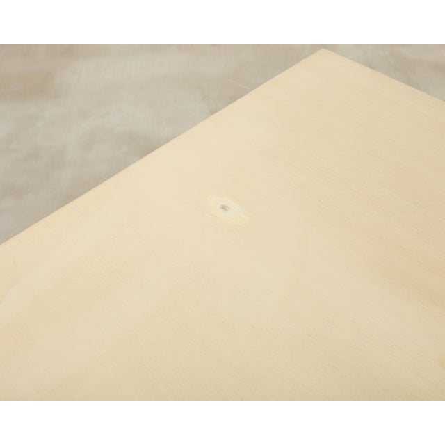 McGuire Oak Flip Top Square Games or Dining Table For Sale - Image 15 of 18