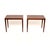 A beautiful and extremely stylish pair of Danish vintage side tables by Severin Hansen for Haslev, dating from the 1960’s....