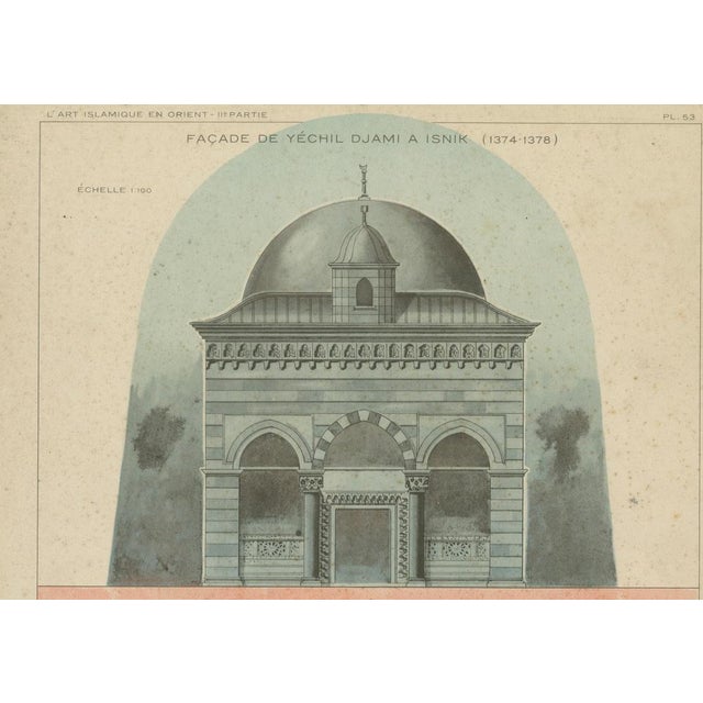 Alexandre M. Raymond, Yeşil Djami Iznik & Muradiye Mosque, 1924, Paper For Sale - Image 4 of 9