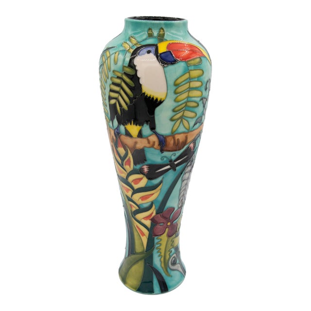 Moorcroft by Emma Bossons and Jeanne McDougall - Limited Edition W Box - 14.5" H For Sale