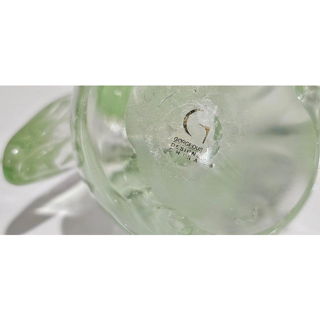 Late 20th Century Murano-Style Glass Parrot Sculpture For Sale - Image 14 of 17