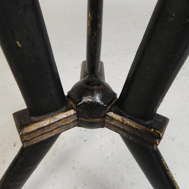 Bistro Table with Bakelite Top from Berc Antoine, Paris, 1950s For Sale - Image 18 of 18