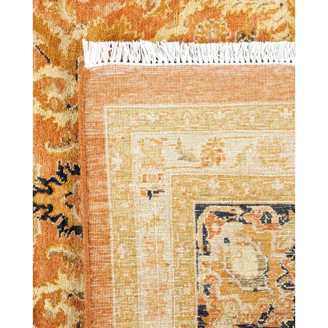 2000 - 2009 Mogul, One-of-a-Kind Hand-Knotted Area Rug - Brown, 8' 2" x 10' 8" For Sale - Image 5 of 8