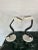 Guzzini Snoky Table Lamps by Bruno Gecchelin for Guzzini, 1970s, Set of 2 For Sale - Image 4 of 10