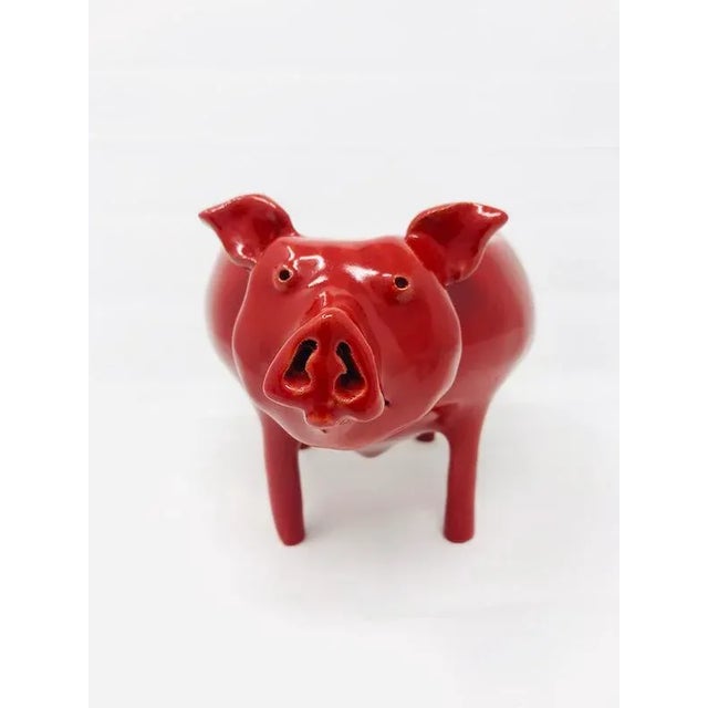 Contemporary Piglet Bowl by FREAKLAB For Sale - Image 3 of 4