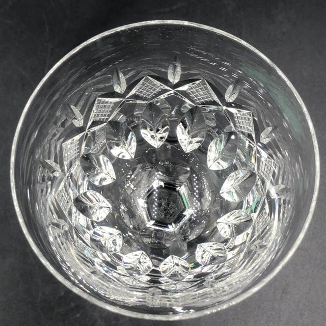 Mid-Century Lady Patricia Port Glasses in Hand-Blown Crystal from Waterford, Set of 7 For Sale - Image 10 of 12