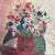 1960’s original impressionist floral still life painting on canvas. Measures 12x9. Check out my shop Robins Egg Gallery...