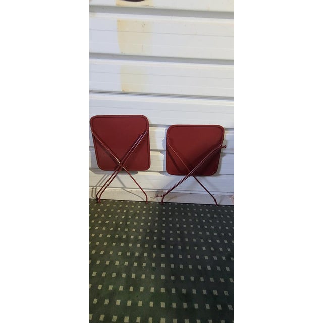 Wrought Iron Garden Tables, 1900s, Set of 4 For Sale - Image 11 of 17