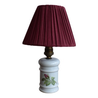 French Porcelain Table Lamp from Paris Arte, 1960s For Sale