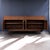 Brown Room & Board Walnut Credenza Tv Stand Entertainment Center For Sale - Image 8 of 12