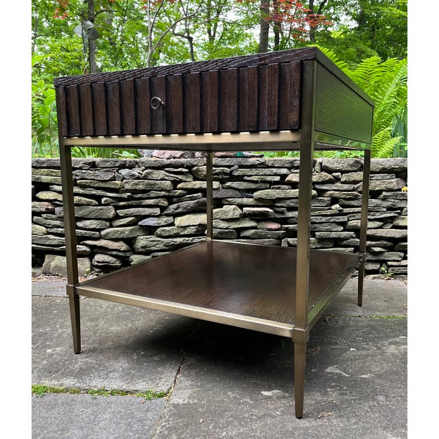 Bernhardt Mid Century Style Side Table / Night Stand - Bernhardt For Sale - Image 4 of 11