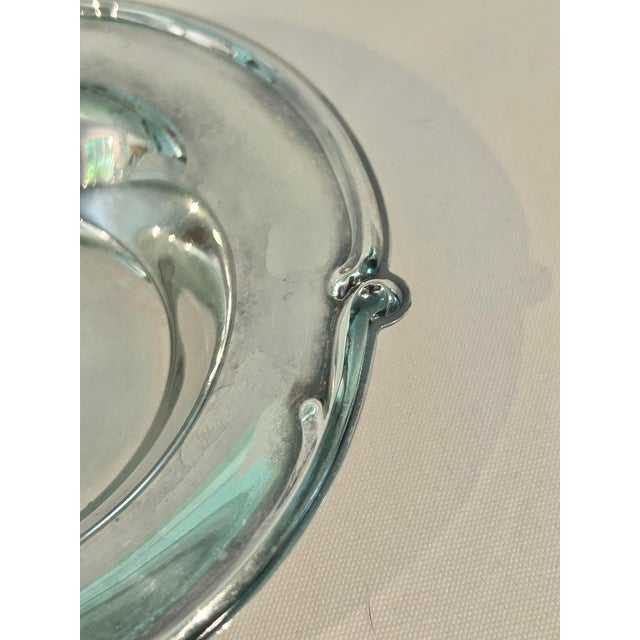 Late 20th Century Vintage Wm Rogers Silver Plate Art Nouveau Candy or Trinket Dish For Sale - Image 5 of 8