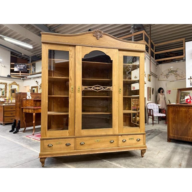 Antique Library Display Case, 1880s For Sale - Image 5 of 18