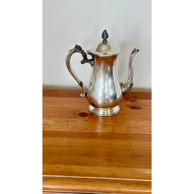 Vintage Silver Plate Ornate Coffee Pot For Sale In Nashville - Image 6 of 6