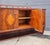 Wood Art Deco Sideboard in Burl Walnut Veneer with Rich and Dramatic Grain, 1940s For Sale - Image 7 of 15