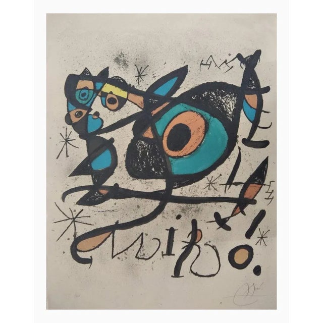 Joan Miro, Untitled, 1972, Lithograph For Sale - Image 6 of 6