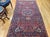 Vintage Persian Bidjar Rug, Hand-Knotted Wool, Geometric Pattern, Red & Blue, 5x8 For Sale - Image 14 of 18