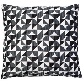 Brasilia Pattern Cushion by Casa Botelho For Sale