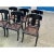 Stunning set of 6 Klismos style dining chairs. Set is well made . Solid wood, alder. Finish is in impeccable condition....