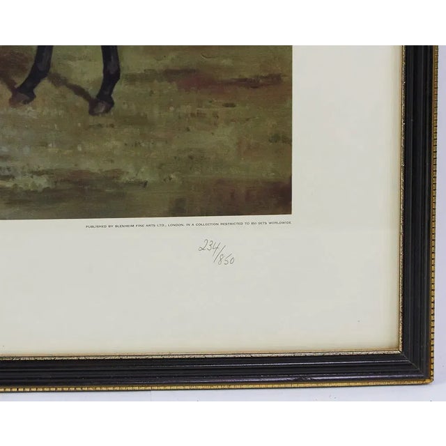 White Bahram Winner of the Derby Stakes, 1935 by a.g. Haigh (1870–1963) Provenance: The Susie Hilfiger Collection For Sale - Image 8 of 10