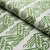 Schumacher SAMPLE - Schumacher X Drusus Tabor Venetian Zig Zag Block Print Fabric In Green For Sale - Image 4 of 4