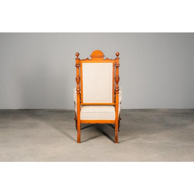 19th Century Gründerzeit Armchairs from Möblinger, Set of 2 For Sale - Image 6 of 18