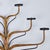 Metal Gilt Wroght Iron Candelabra For Sale - Image 7 of 8