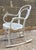 Mid 20th Century 20th Century White Patina Bentwood Rocking Chair Thonet Style For Sale - Image 5 of 10