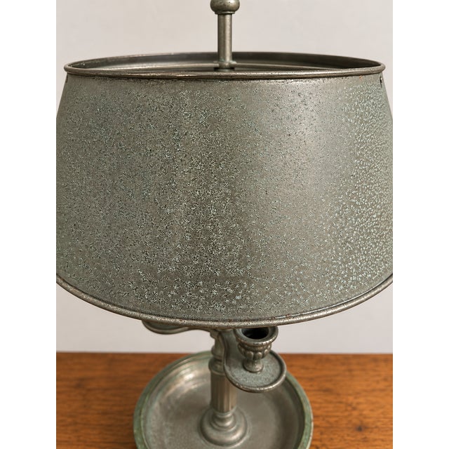 Vintage Bouillotte Style Lamp For Sale In Los Angeles - Image 6 of 11
