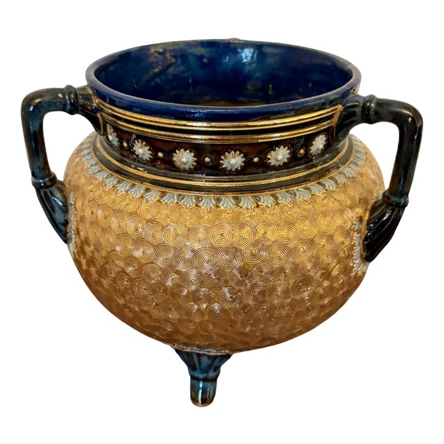 Antique Slaterware Planter from Royal Doulton, 1880s For Sale