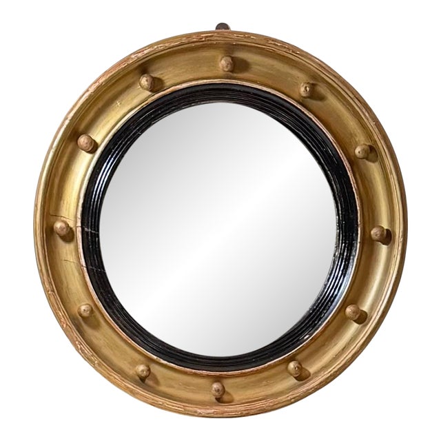19th Century Regency Convex Mirror, Circa 1820 For Sale