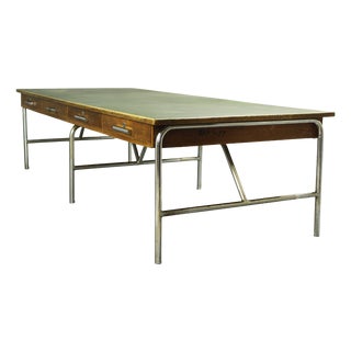 Vintage Bauhaus Desk in Oak, 1930s For Sale