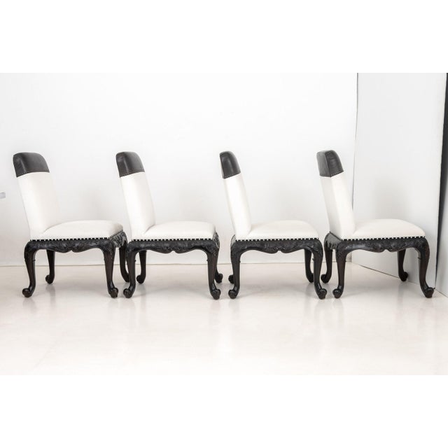 Wood Ralph Lauren "Bel Air" Dining Chairs, 4 For Sale - Image 7 of 8