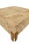 Contemporary Matthew Izzo Home Enid Light Burlwood 48" Square Coffee Table With Antique Brass Legs For Sale - Image 3 of 8