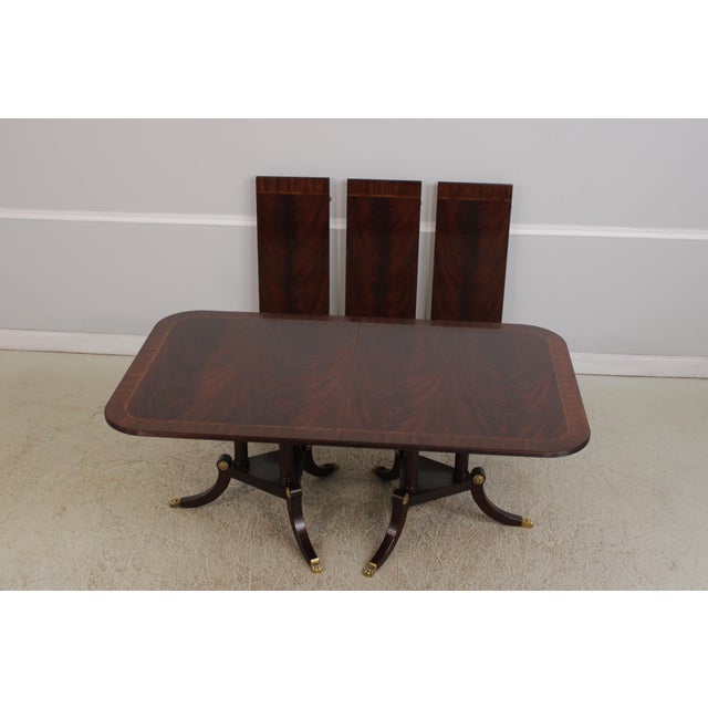 Age: Approx: 25 Years Old Details: Model 2276 Mahogany Ball & Claw Feet Brass Capped Feet Fine Carved Details High Quality...