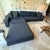 Metal Minotti Two Piece Sectional With Ottoman For Sale - Image 7 of 14