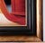 Red 2015 Michael Cheval "Inspiration" Limited Edition 223/450 Framed Crackled Golden Wood Inner Black Wood Frame Filet Color Dye Sublimation on Aluminum For Sale - Image 8 of 9