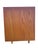 Vintage Mid Century Modern Oak and Cane Floating Low Long Dresser or Credenza For Sale - Image 9 of 11