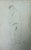 Heinrich Pforr, Studies of Women, 1920s, Pencil For Sale - Image 12 of 13