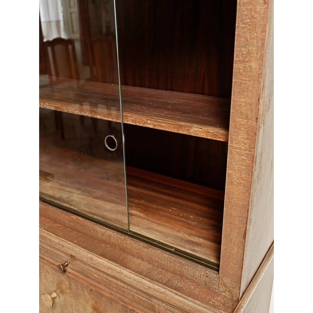 Large Art Deco Bookcase For Sale - Image 10 of 12