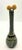 Mid-Century Modern Mid 20th Century Scandinavian Faience Ceramic Bud Vase For Sale - Image 3 of 8