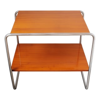 Bauhaus B12 Side Table by Marcel Breuer for Thonet, Czechoslovakia, 1930s For Sale