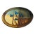Bill Creitz Studio Pottery Large Plate For Sale