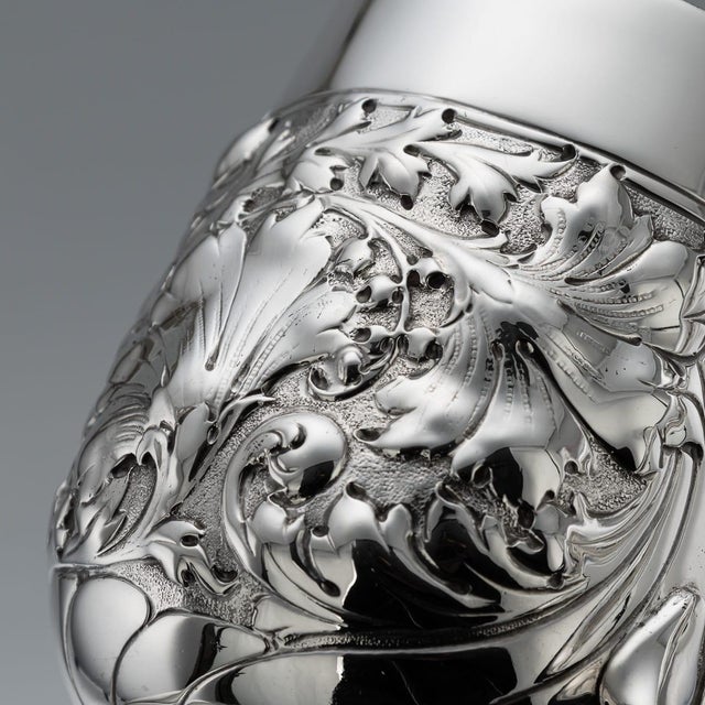 Antique Victorian Silver Mug, Sheffield, 1897 For Sale - Image 16 of 18