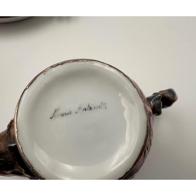 Tete-a-Tete in Sèvres Porcelain, Set of 5, in Flawless conditions. Designed before 1890